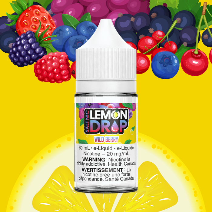 Lemon Drop Salt - Wild Berry 30ml