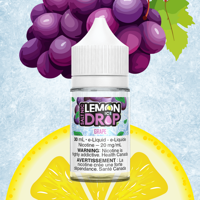 Lemon Drop Ice Salt - Grape 30ml