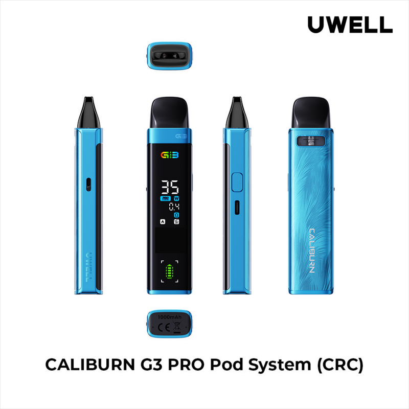 Uwell Caliburn G3 Pro 2ml Pod Kit Fat Panda Webstore Uwell Caliburn G3 Pro 2ml Pod Kit Fat Panda Webstore