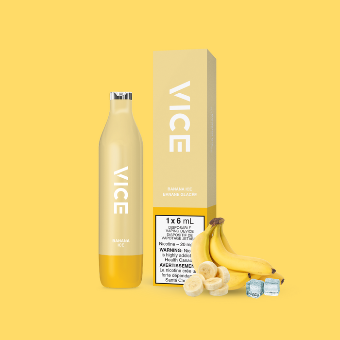 Vice 2500 Disposable - Banana Ice 20mg