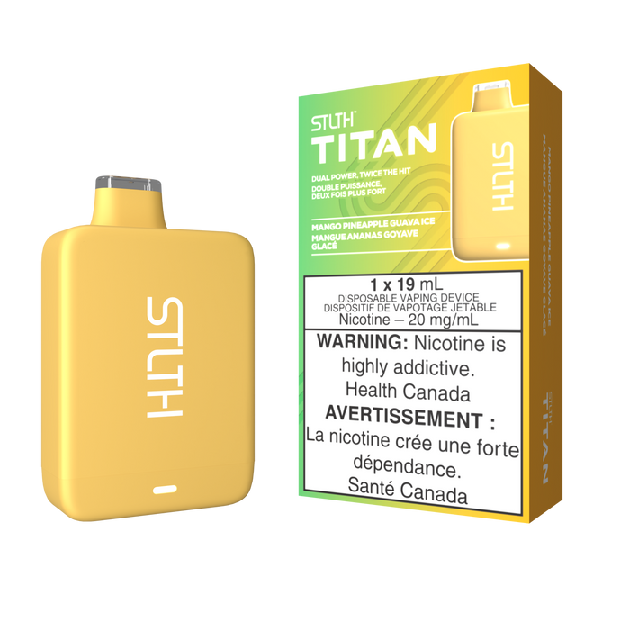 STLTH Titan 10K Disposable - Mango Pineapple Guava Ice 20mg