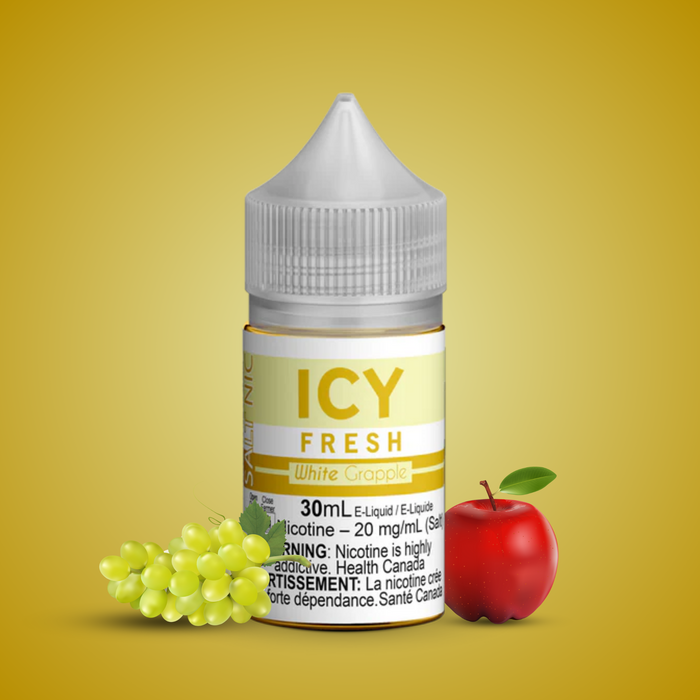 Icy Fresh Salt - White Grapple 30ml