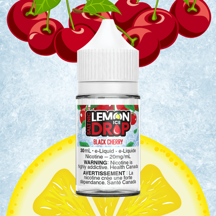 Lemon Drop Ice Salt - Black Cherry 30ml