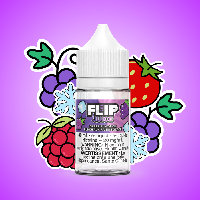 Flip Juice Salt - Grape Punch Ice 30ml 20mg