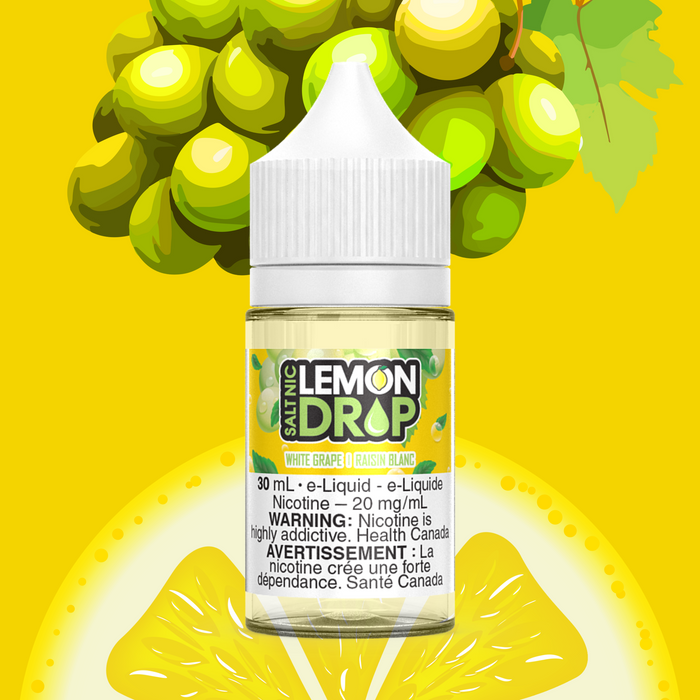 Lemon Drop Salt - White Grape 30ml