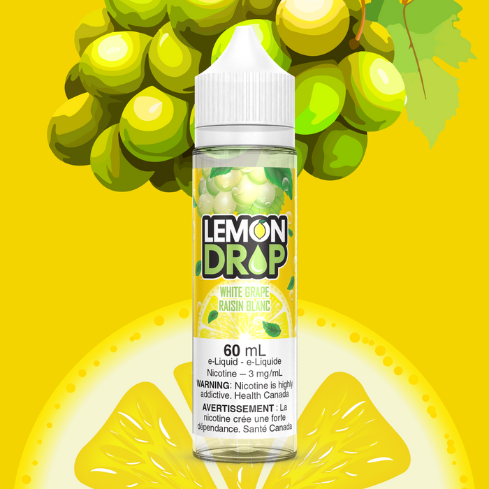Lemon Drop - White Grape 60ml