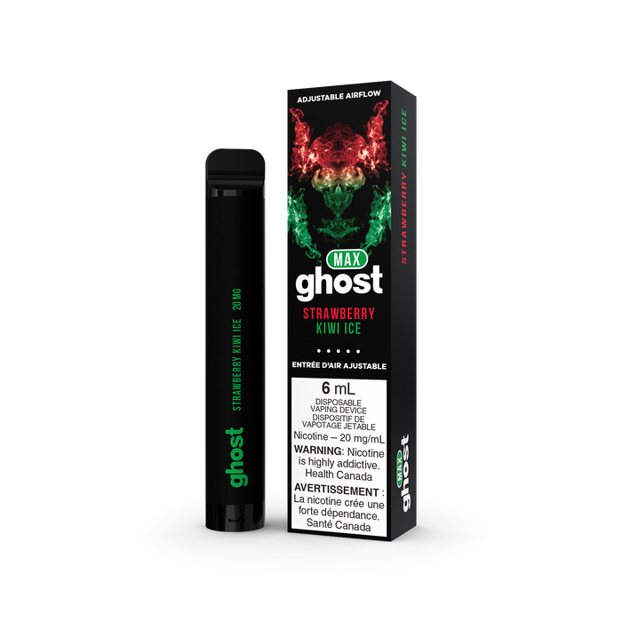 Ghost Max Disposable - Strawberry Kiwi 20mg