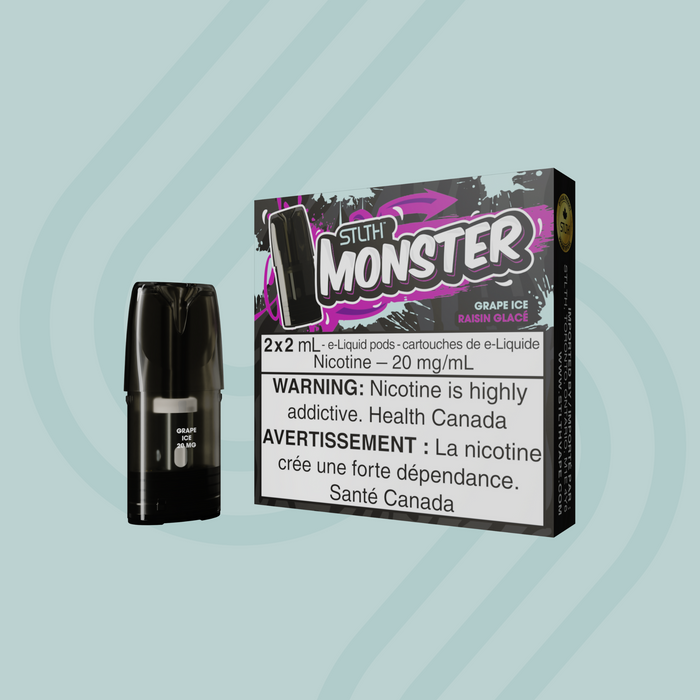 STLTH Monster Pod Pack - Grape Ice