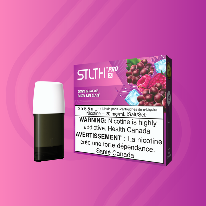 STLTH PRO X Pod Pack Grape Berry Ice 20mg