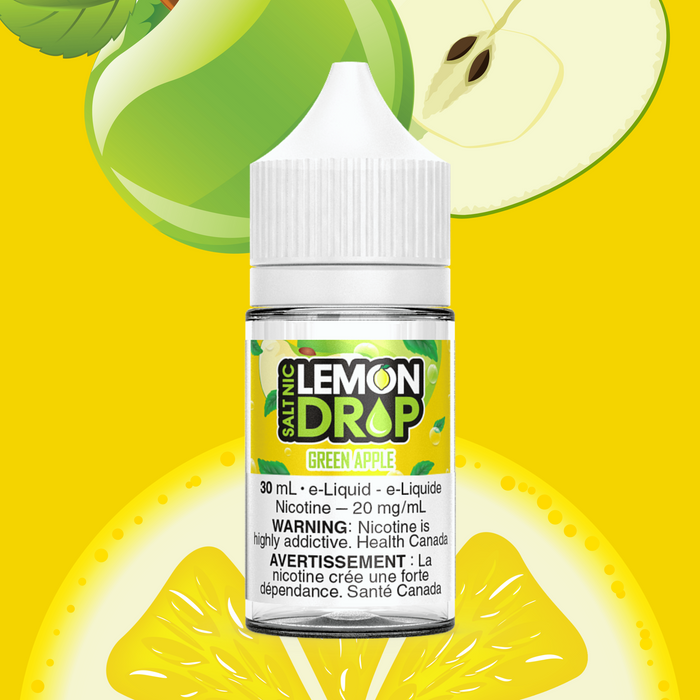 Lemon Drop Salt - Green Apple 30ml
