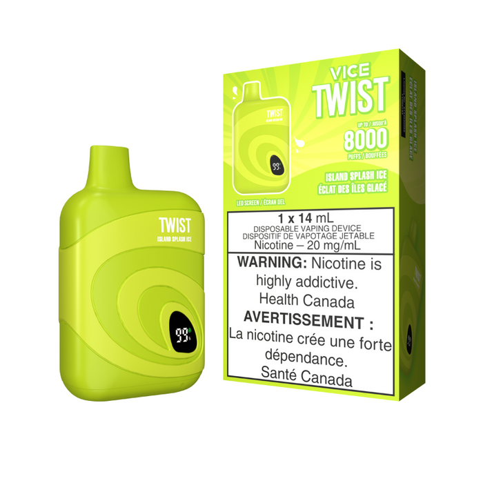Vice Twist 8k Disposable - Island Splash Ice 20mg