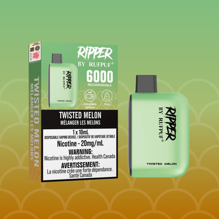 RIPPER by RUFPUF Disposable - Twisted Melon 20mg