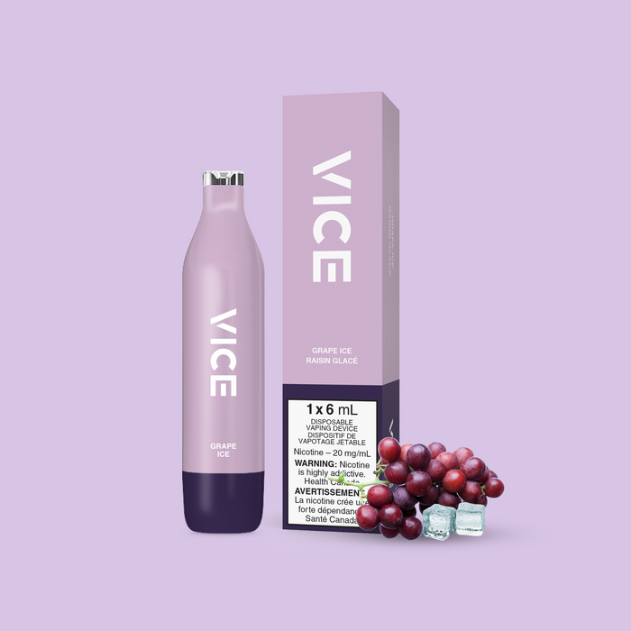 Vice 2500 Disposable - Grape Ice 20mg