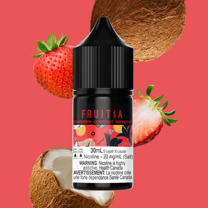 Fruitia Salt -  Strawberry Coconut Refresher 30ml