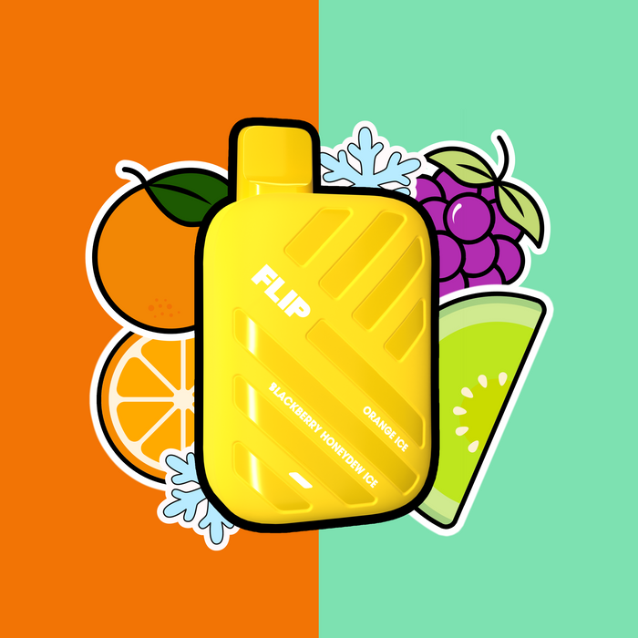 Flip Bar Disposable Orange Ice & Blackberry Honeydew Ice 20mg
