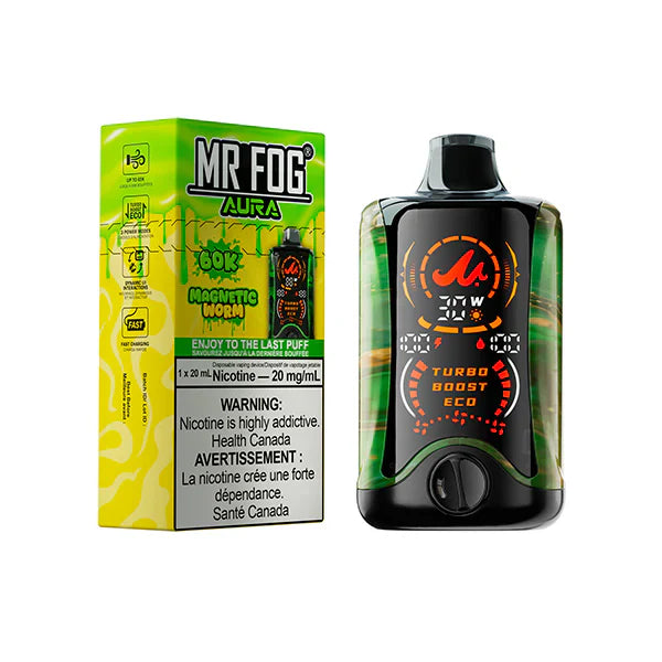 Mr. Fog Aura 60K Disposable - Magnetic Worm 20mg Fat Panda Webstore Mr. Fog Aura 60K Disposable - Magnetic Worm 20mg Fat Panda Webstore