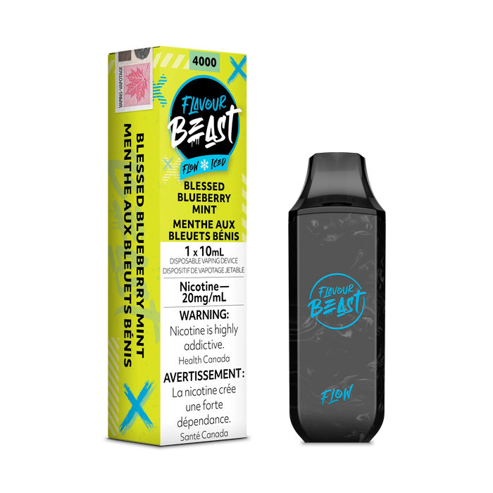 Flavour Beast Flow Disposable - Blessed Blueberry Mint Iced 20mg