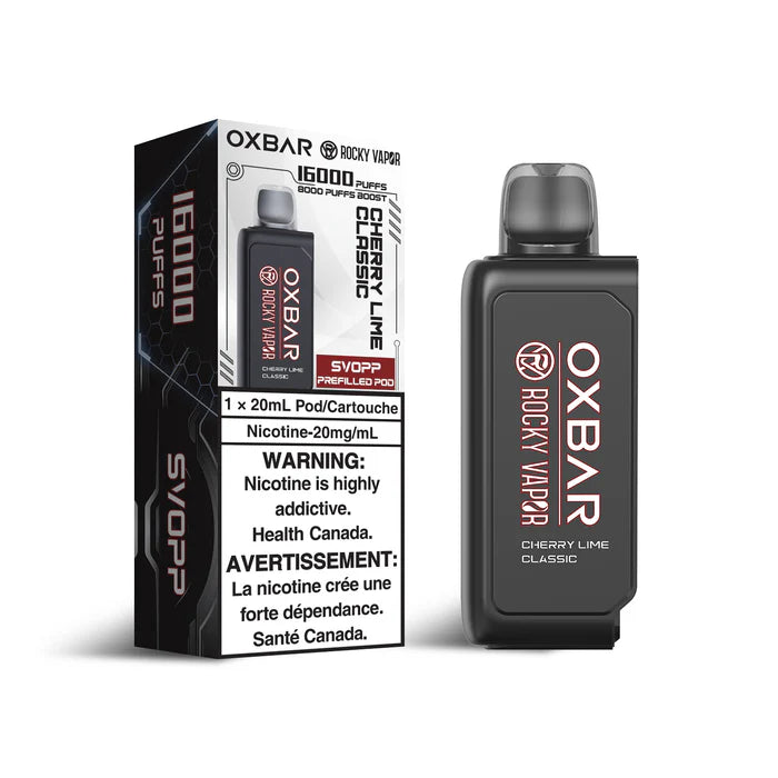 Oxbar Rocky Vapor Svopp Pod - Cherry Lime Classic 20mg