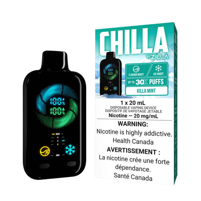 Chilla by Zilla Disposable - Killa Mint 20mg