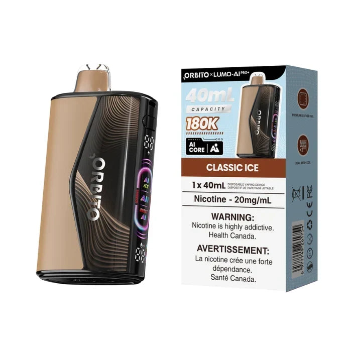 Orbito Lumo AI Pro+ 180K Disposable - Classic Ice 20mg