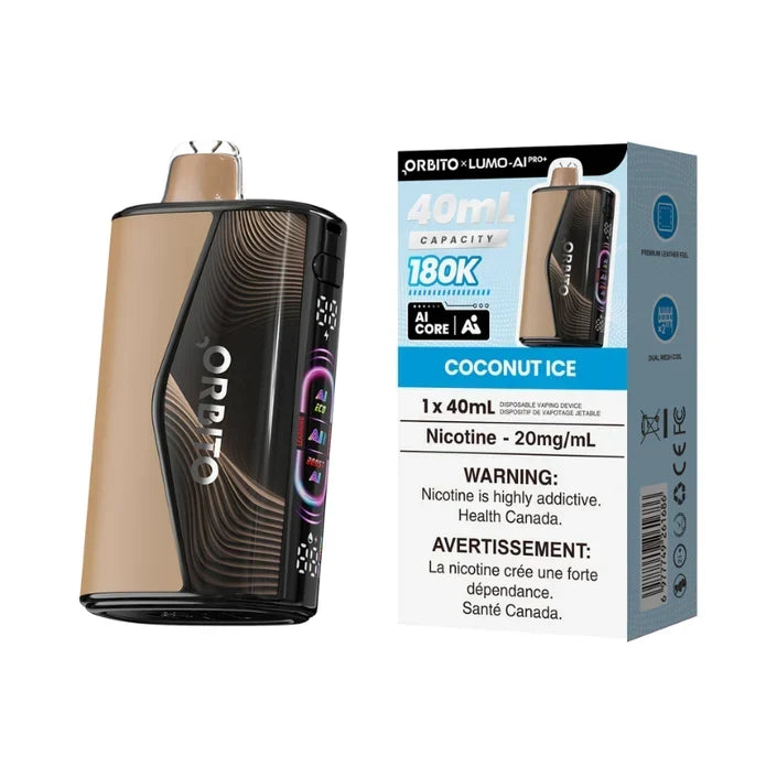 Orbito Lumo AI Pro+ 180K Disposable - Coconut Ice 20mg