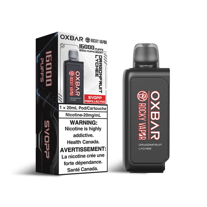 Oxbar Rocky Vapor Svopp Pod - Dragonfruit Lychee 20mg