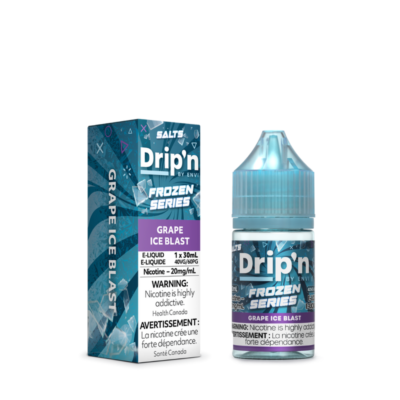 frozen grape vape juice Drip'n by Envi Frozen Salt