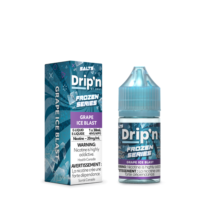 Drip'n by Envi Frozen Salt - Grape Ice Blast 30ml