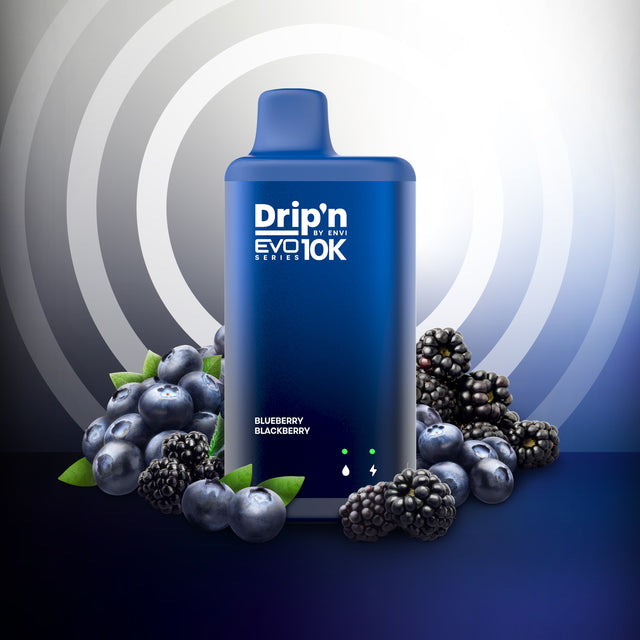 Drip'n by ENVI EVO Series 10k Disposable - Blueberry Blackberry 20mg