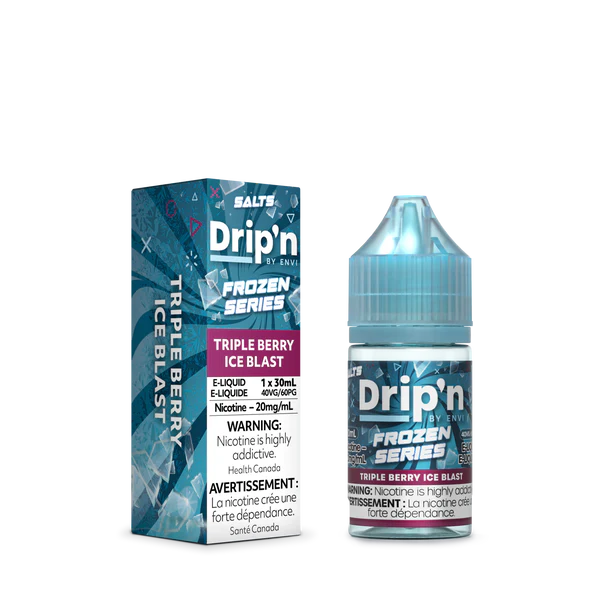 Drip'n by Envi Frozen Salt - Triple Berry Ice Blast 30ml