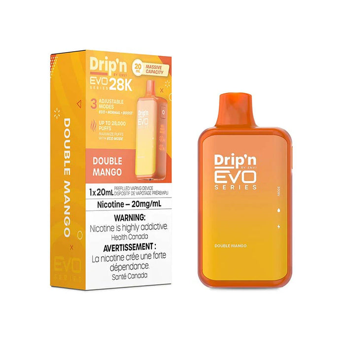 Drip'n by ENVI EVO Series 28K Disposable - Double Mango 20mg