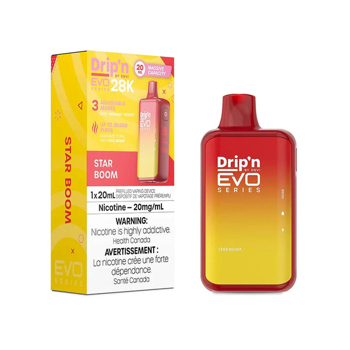 Drip'n by ENVI EVO Series 28K Disposable - Star Boom 20mg