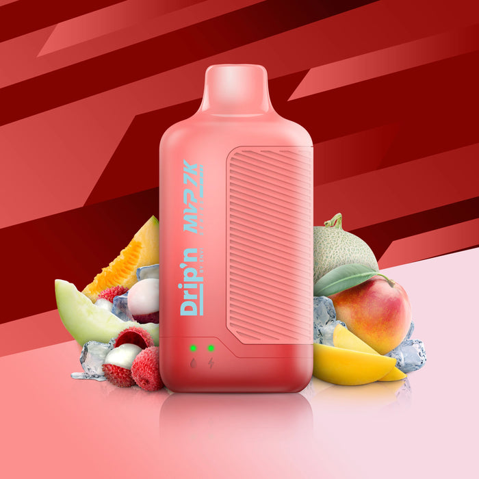 Drip'n by ENVI MVP 7K Disposable - Lychee Mango Melon Iced 20mg