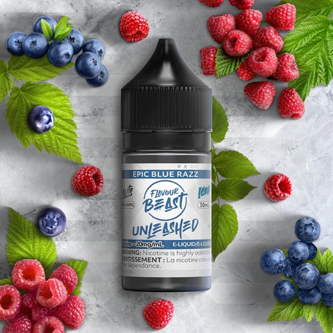 Flavour Beast Salt Unleashed - Epic Blue Razz 20mg