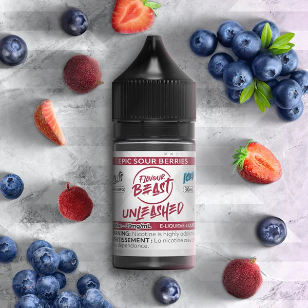 Flavour Beast Salt Unleashed - Epic Sour Berries 20mg