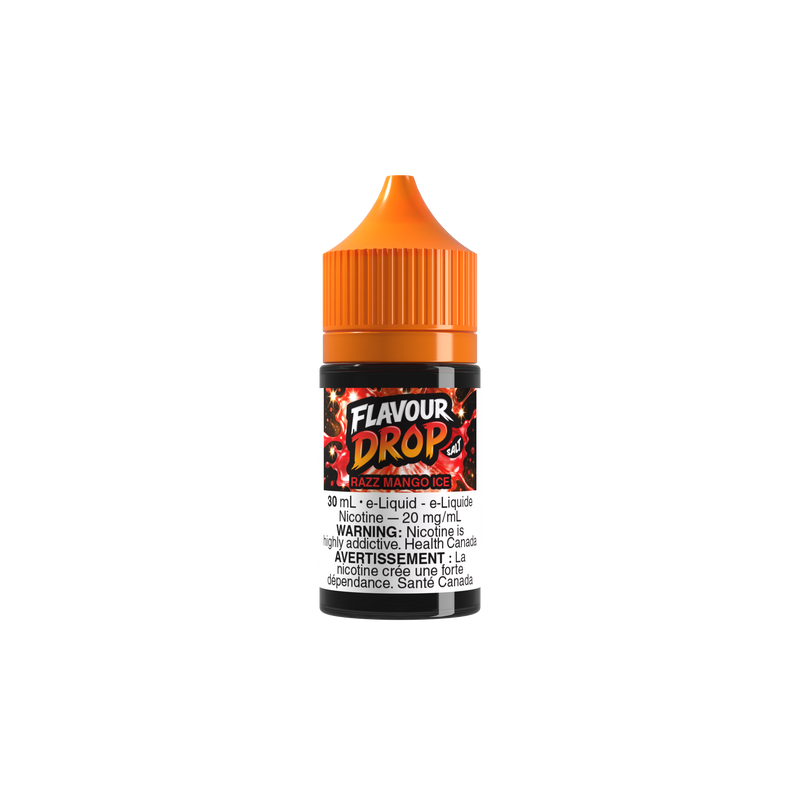 Flavour Drop Salt - Razz Mango Ice 30ml
