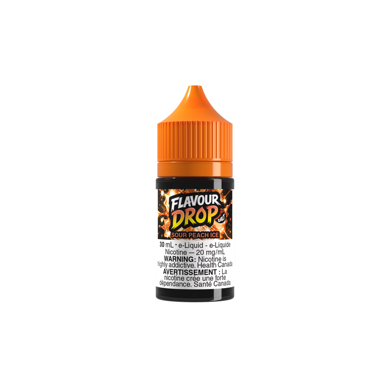 Flavour Drop Salt - Sour Peach Ice 30ml
