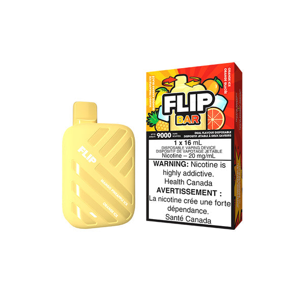 Flip Bar Disposable Mango Pineapple Ice & Orange Ice 20mg