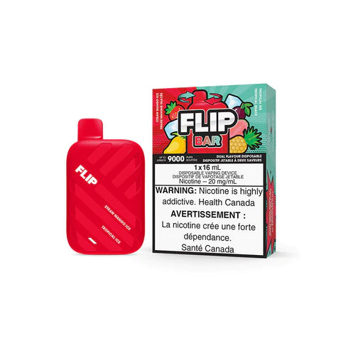 Flip Bar Disposable Straw Mango Ice & Tropical Ice 20mg