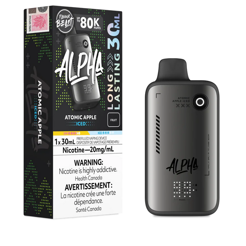 Flavour Beast Alpha 80K Disposable  - Atomic Apple Iced 20mg
