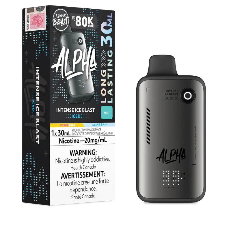 Flavour Beast Alpha 80K Disposable  - Intense Ice Blast Iced 20mg