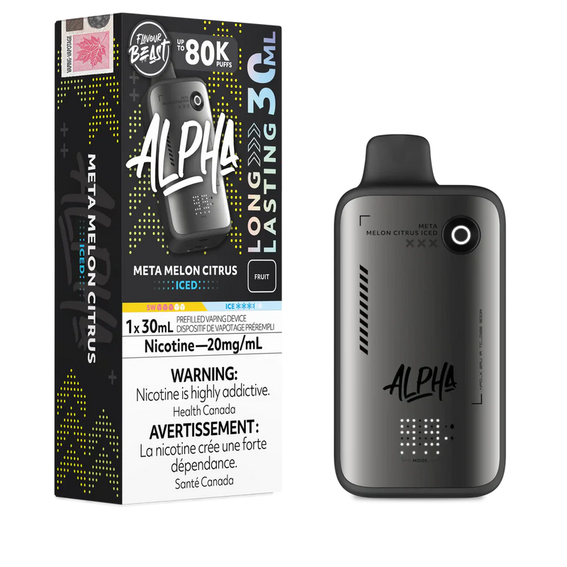 Flavour Beast Alpha 80K Disposable  - Meta Melon Citrus Iced 20mg