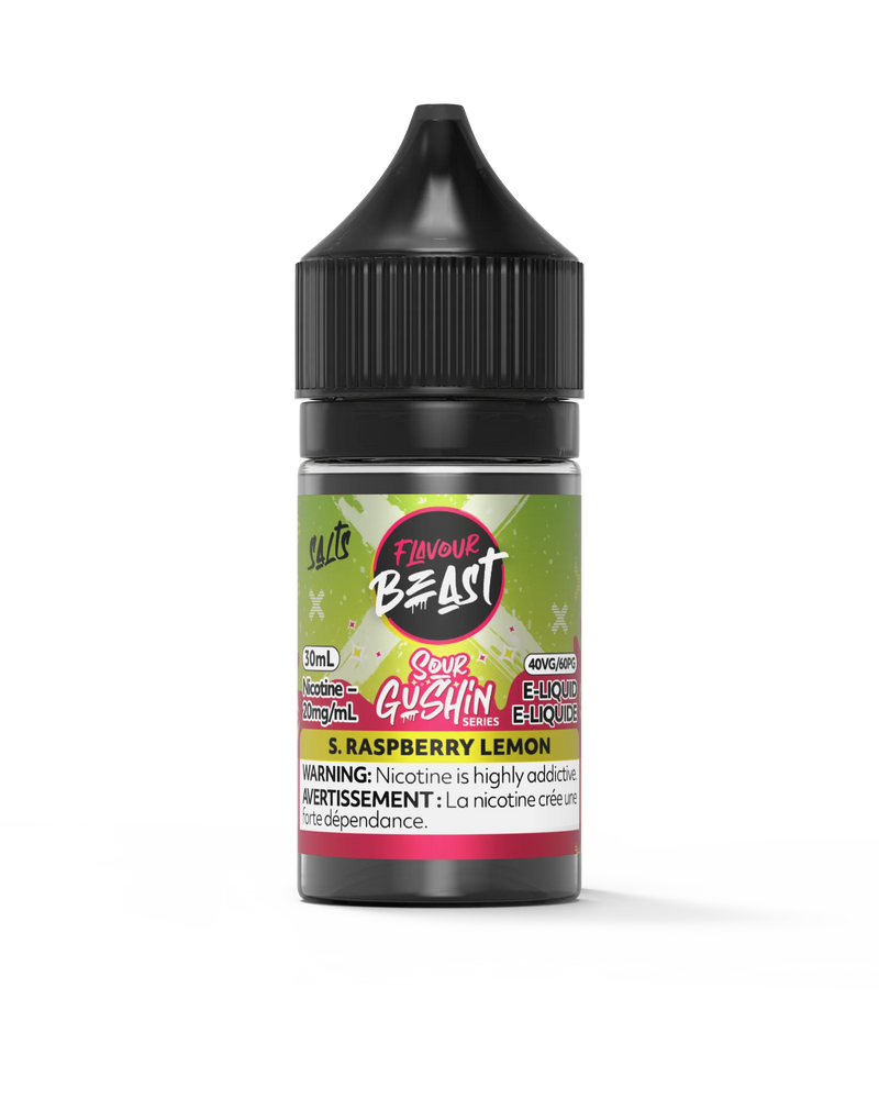 Flavour Beast Salt - Gushin' S. Raspberry Lemon 30ml