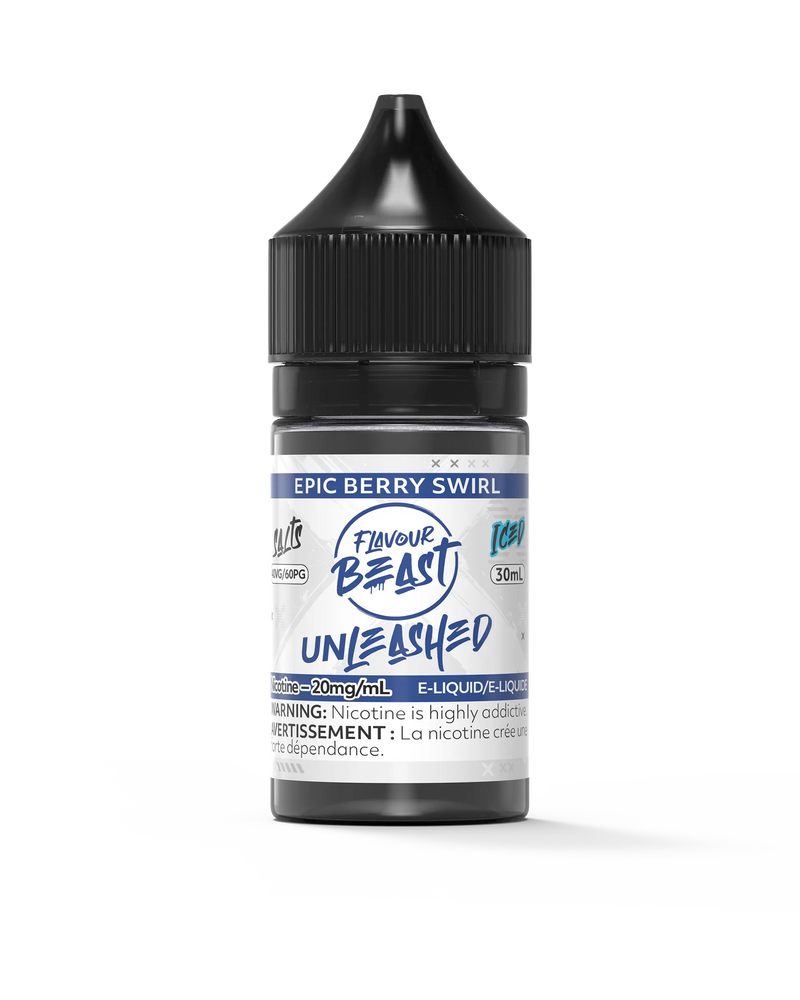 Flavour Beast Unleashed Salt - Epic Berry Swirl Iced 30ml