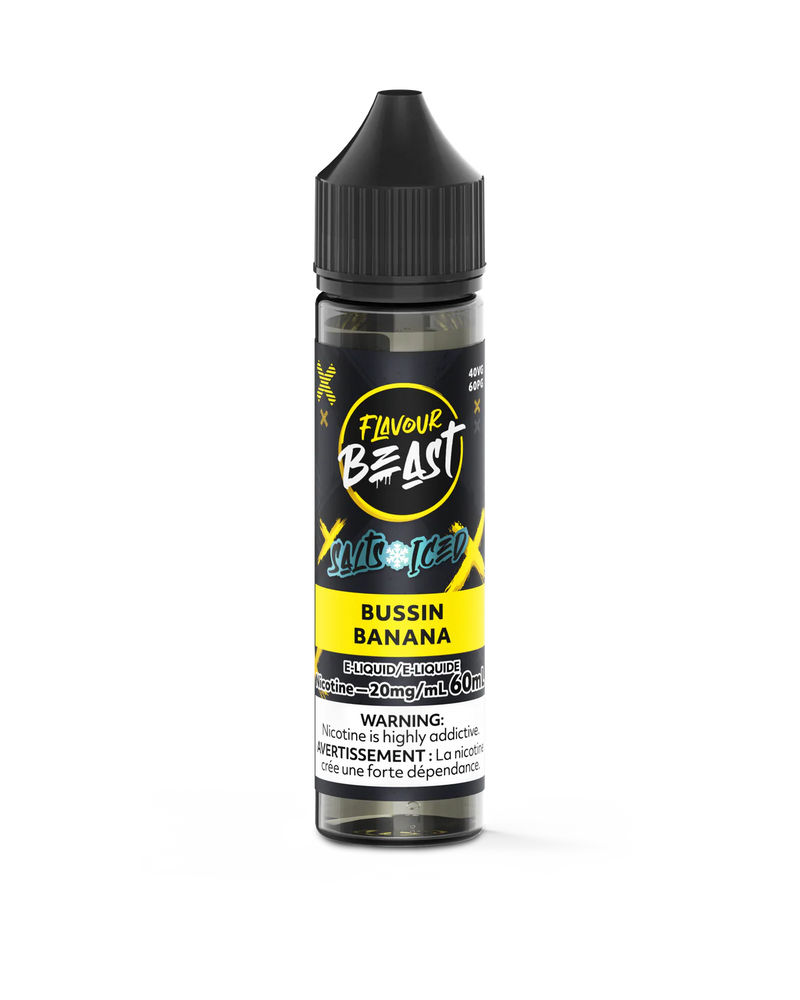 Flavour Beast Salt - Bussin' Banana Iced 60ml