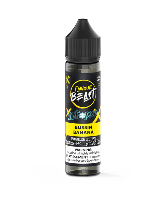 Flavour Beast Salt - Bussin' Banana Iced 60ml