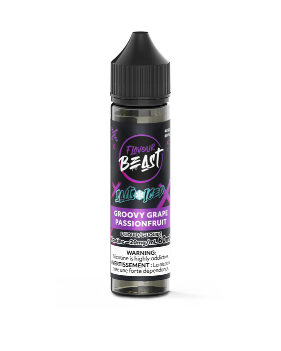 Flavour Beast Salt - Groovy Grape Passionfruit Iced 60ml