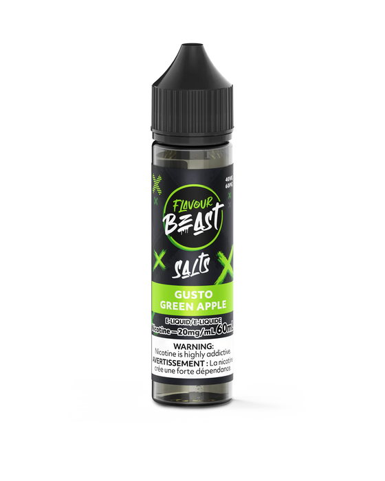 Flavour Beast Salt - Gusto Green Apple 60ml