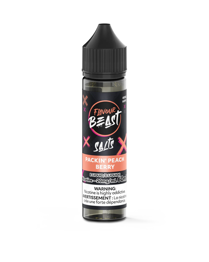 Flavour Beast Salt - Packin' Peach Berry 60ml
