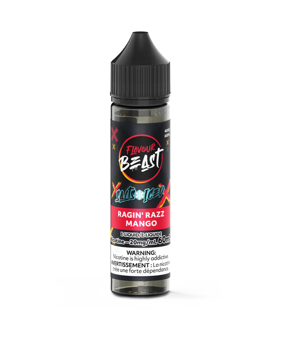 Flavour Beast Salt - Ragin' Razz Mango Iced 60ml